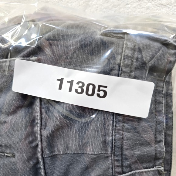 Cabelas Cargo Shorts Mens 34 Gray Cotton Canvas Chino Outdoor Work - Picture 8 of 8